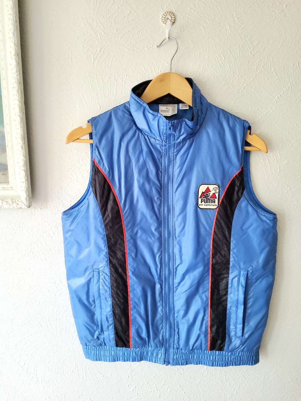 PUMA Vintage Puffer Ski Nationals Vest Sz. M
